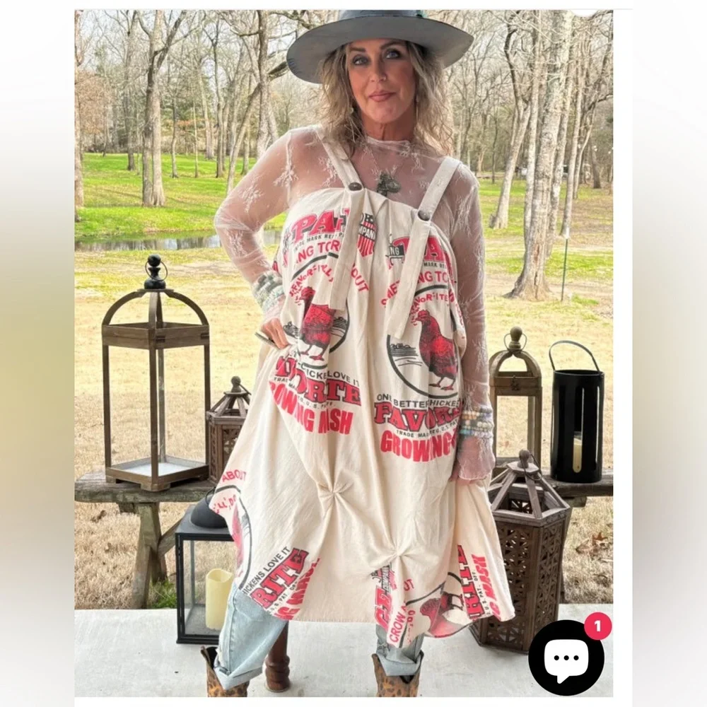 Jaded Gypsy Bushel and A Peck Dress - Picture 1 of 2